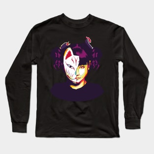 kitsune kamen baby metal yui Long Sleeve T-Shirt